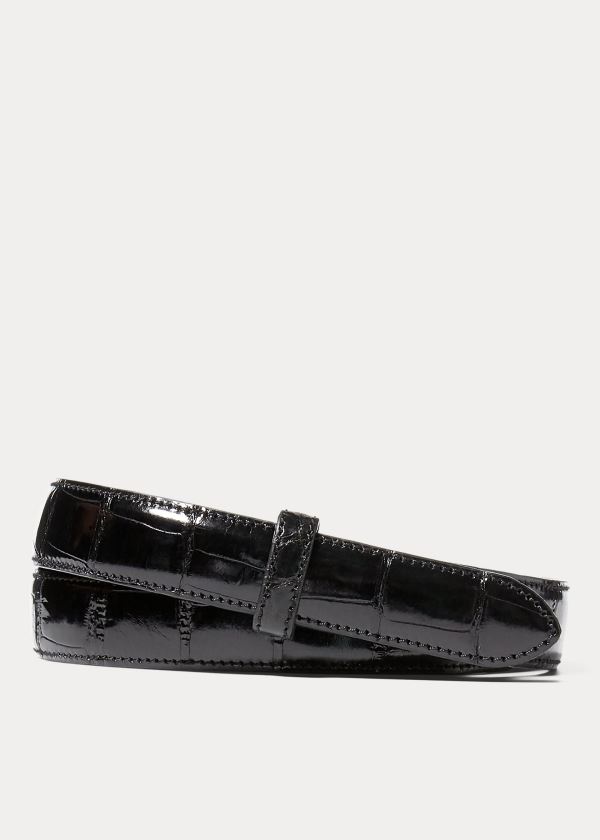 Men's Ralph Lauren Alligator Strap Belt | 348210VEK